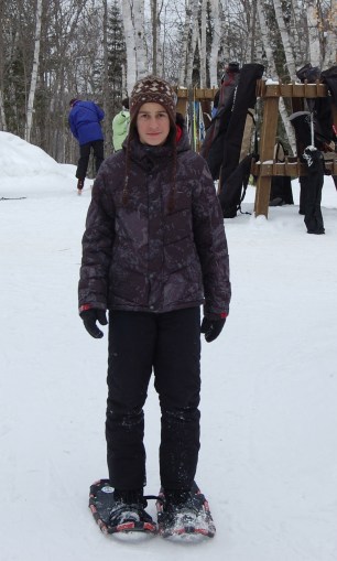 snowshoeing in Arrowhead Procincial Park
