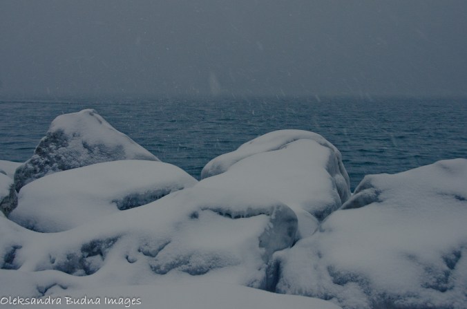 Lake Ontario in the winter