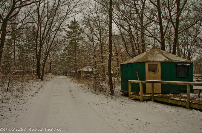 Riverside campground at Pinery