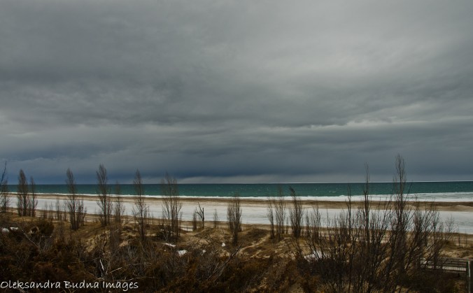 Lake Huron in the winter, Pinery Provincial Park