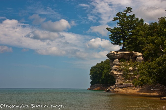 Chapel Rock at Pictured Rocks National Lakeshore