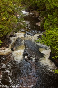 Presque Isle River at Porcupine Mountains