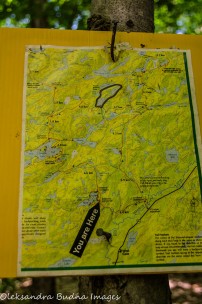 Western Uplands Backpacking Trail Map - Loop 1