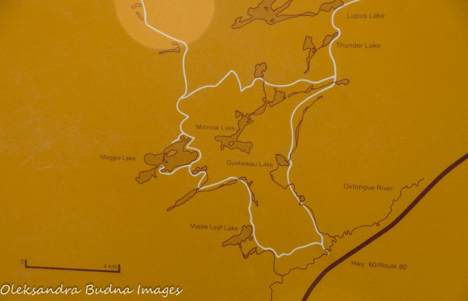 Western Uplands Trail map loop 1