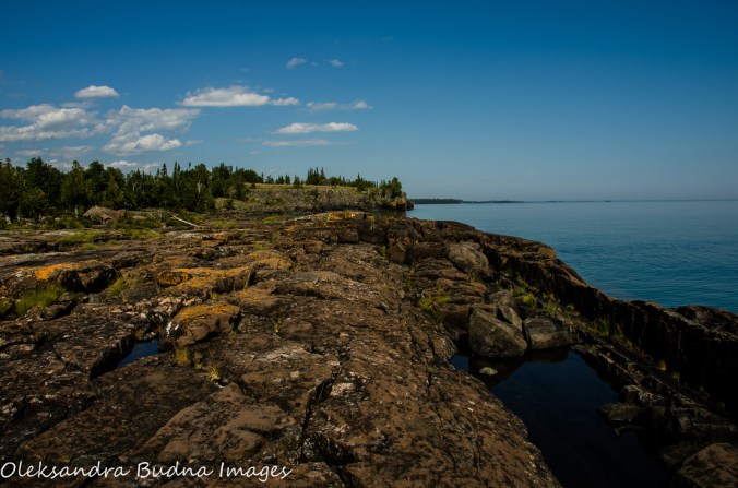 View of Lake Superior at Sleeping Giant