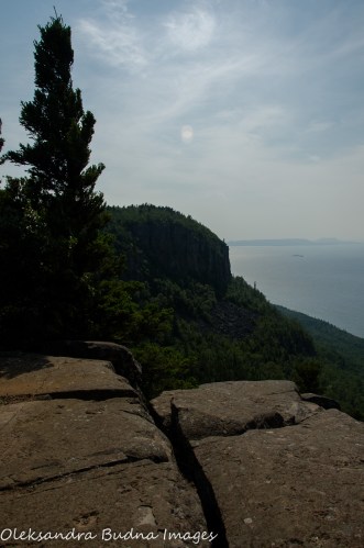 view from Head of the Giant at Sleeping Giant