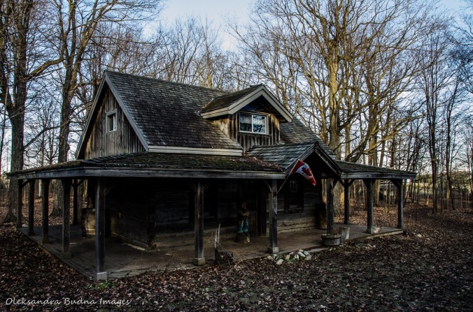 Settler's Cabin at Elliott Tree Farm