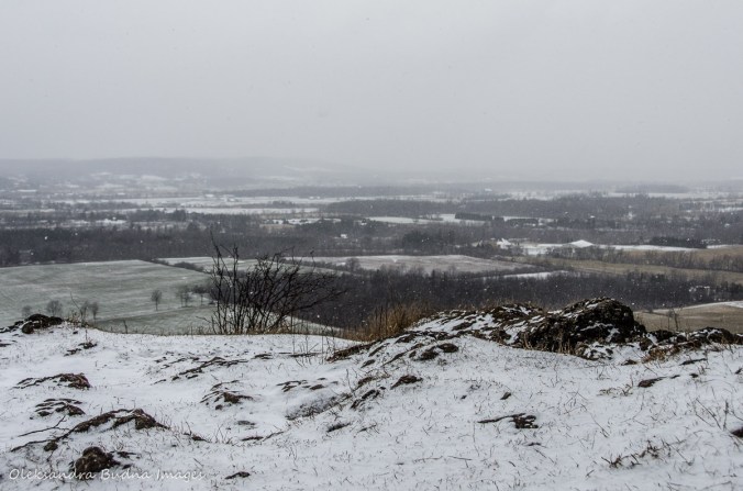 view from Mount Nemo in Halton