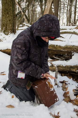 geocaching at Allegany State Park