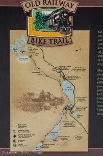 Old Railroad bike trail map