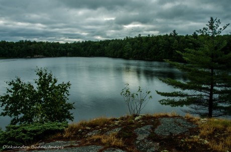 early morning on Terry Lake in Killarney