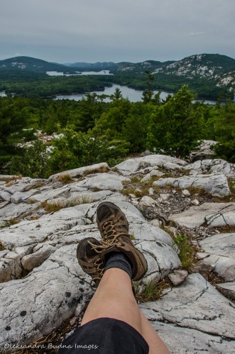 view from the Crack in Killarney