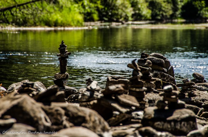 Oxtongue river in Algonquin