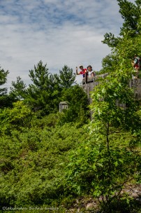 viewing platform at Cliff Top trail at Bon Echo