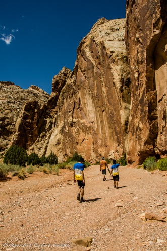Grand Wash Trail in Capitol Reef