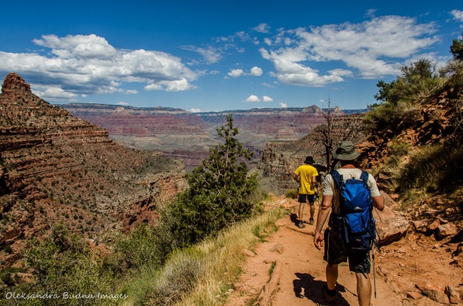 Bright Angel Trail in Grand Canyon