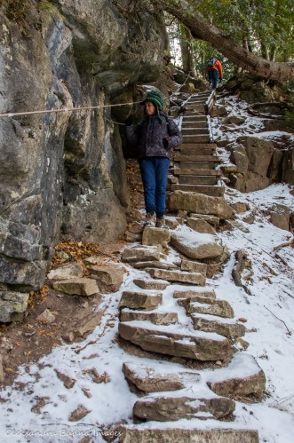 Bruce Trail near Devil's Pulpit