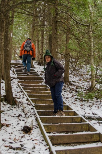 Bruce Trail near Devil's Pulpit