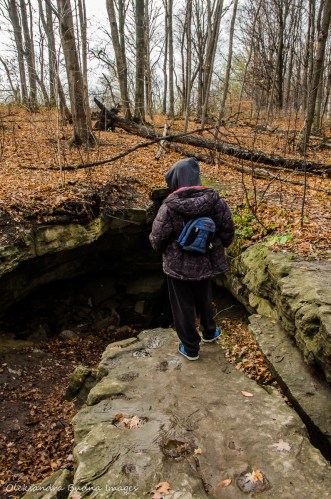 Pottruff Cave entrance at Eramosa Karst