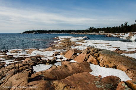 Georgian Bay in the winter