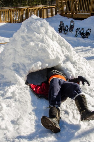building an igloo