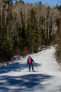 skiing at Windy Lake Provincial Park