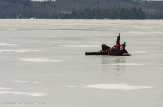 Windy Lake in the winter