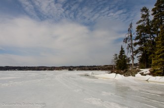 Windy Lake in the winter
