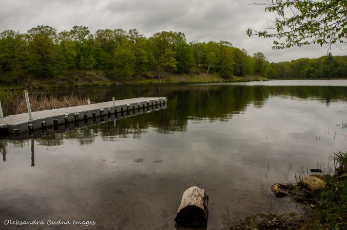boat launch on Big Salmon Lake in Frontenac