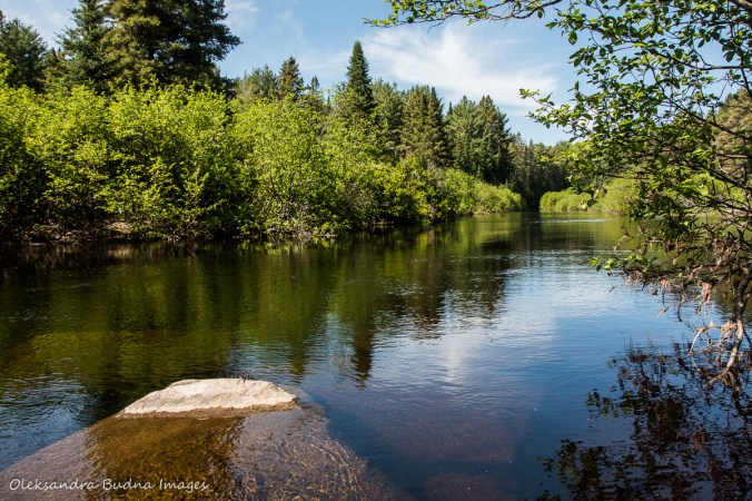 Madawaska River near Pog Lake Campground