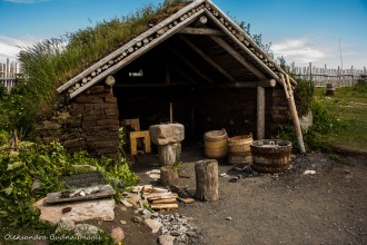 LÀnse aux Meadows National Historic Site in Newfoundland
