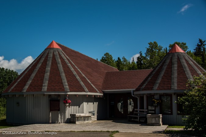 Beothuks Interpretive Centre in Boyd`s Cove, Newfoundland