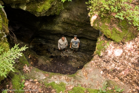 Lusk Cave in Gatineau Park