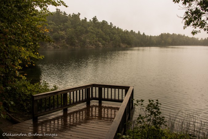Pink Lake in Gatineau Park