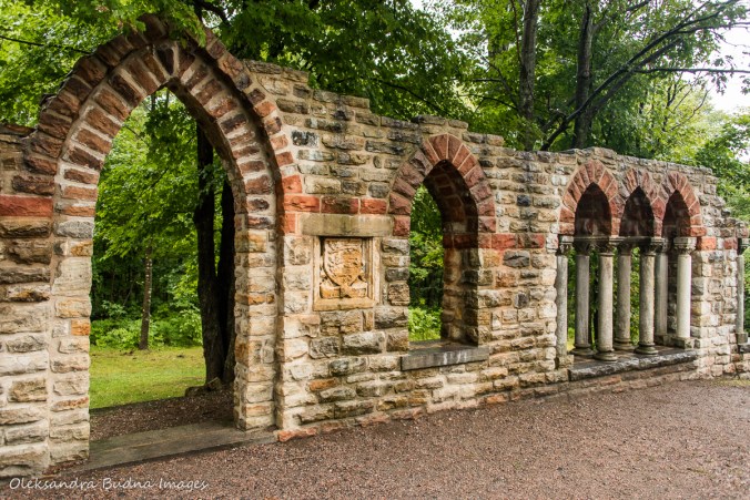 ruins at Mackenzie Estate in Gatineau Park