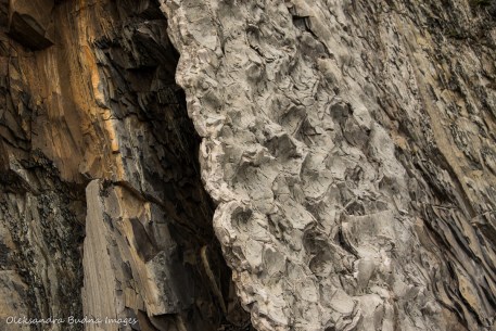rock layers at Green Point in Gros Morne Park in Newfoundland