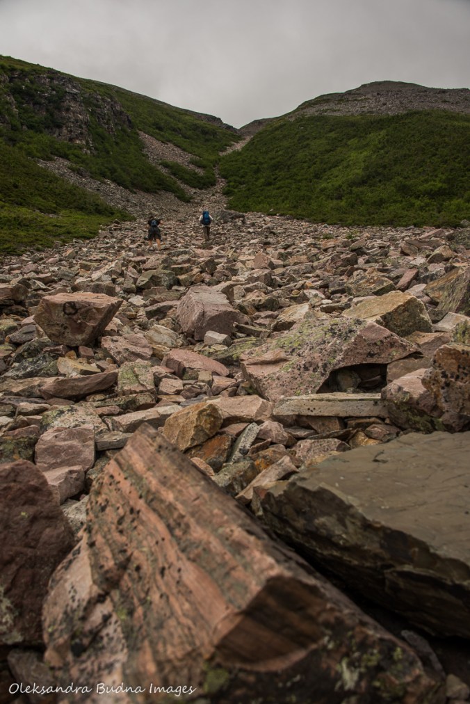 Gros Morne mountain trail