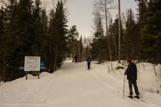 cross-country skiing near Windy Lake Provincial park - Onaping Falls Nordic Ski Club