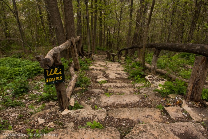 Uli stairs in Hamilton