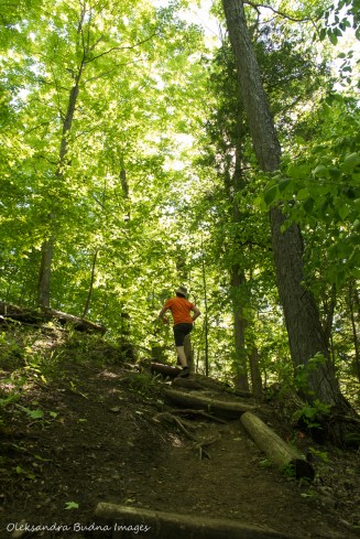 walking at Hockley Valley Nature Reserve