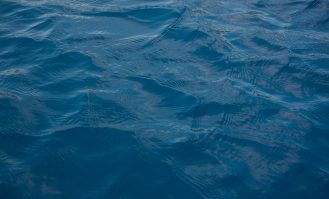 blue water on Nellie Lake
