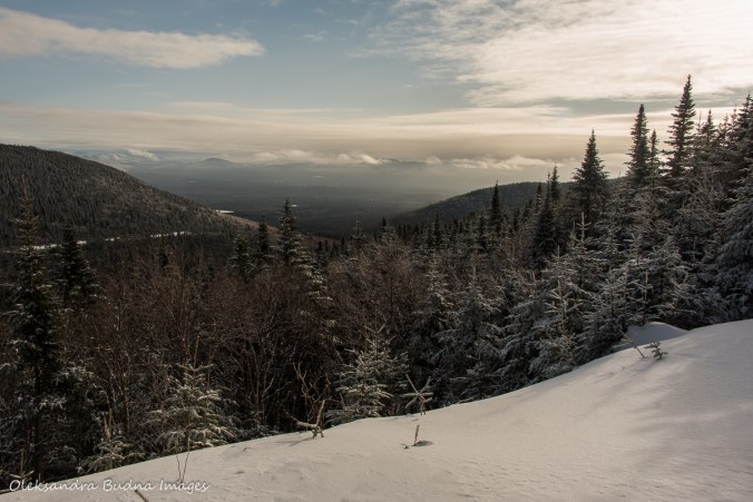 view from Col-des-Trois-Sommets at Parc national du Mont-Mégantic in Quebec