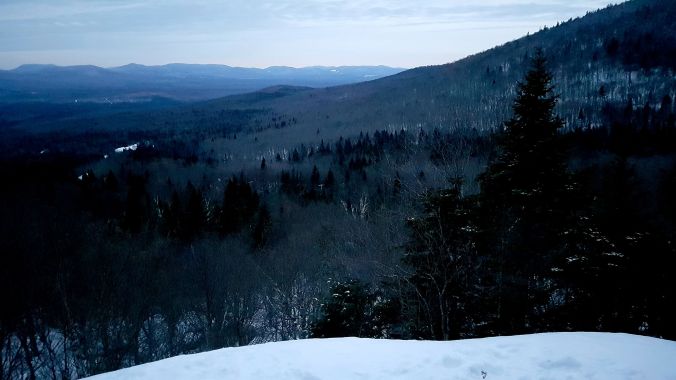 view from Belvédère du Soleil at Parc national du Mont-Mégantic