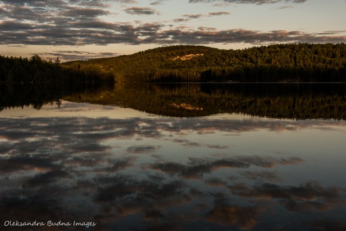 view from site 143 on Nellie Lake in Killarney