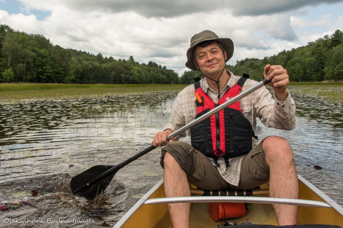 paddling on Howry Creek in Killarney