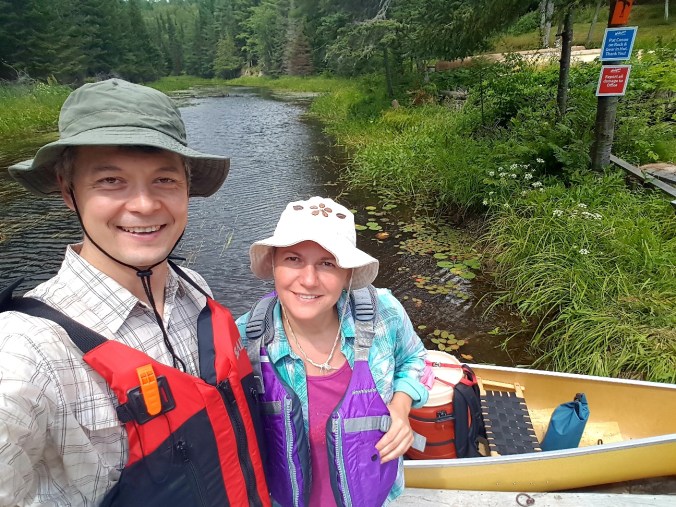 canoe launch at Widgawa Lodge near Killarney