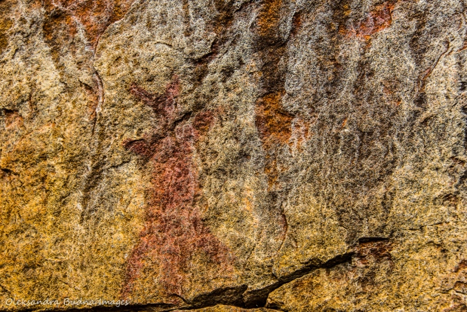 pictographs on Rock Lake in Algonquin