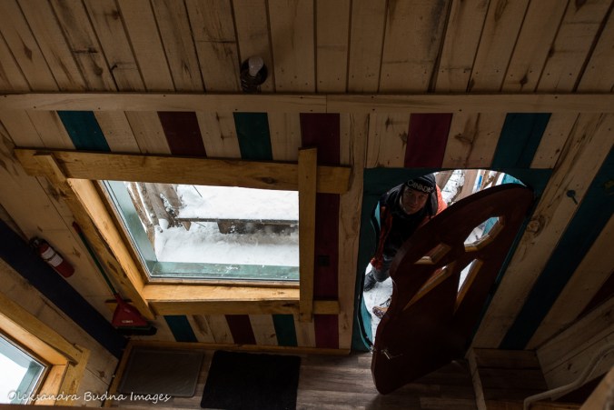 inside Enchanted Chalet at Les Toits du Monde