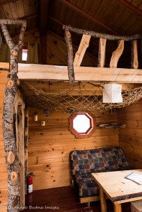 inside Perched Chalet at Les Toits du Monde