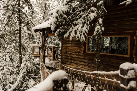 perched chalet at Les Toits du Monde